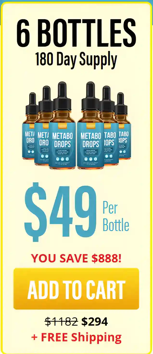 Metabo Drops - 6 Bottles Pricing